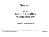 DICE MediaBridge MB-1000-BMW Installation guide