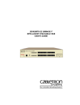 Cabletron SystemsSEHI100TX-22 HubSTACK