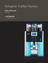 Schaerer Coffee Factory User manual