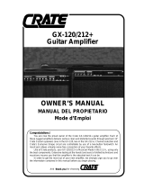 Crate Amplifiers GX-212+ User manual