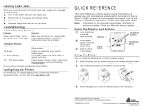 Avery Dennison Monarch 9460 Quick Reference Manual