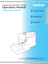 Brother Computerized Embroidery Machine User manual