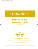 Baby Lock Imagine BLE 1AT-2 Owner's manual