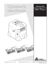 Paxar 9460 Printer User manual