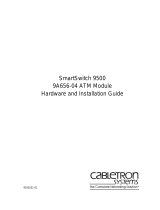 Cabletron Systems 9A656-04 ATM Module User manual