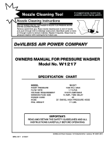 DeVilbiss Air Power Company D26968 User manual