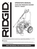 RIDGID RD80746 User manual