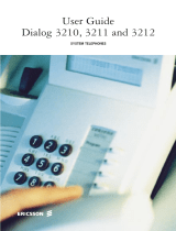 Ericsson Dialog 3210 User manual