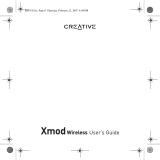 Creative Xmod Wireless User manual