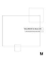 Xerox Fiery EX2101 Installation guide