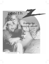 Zenith VRA211 User manual