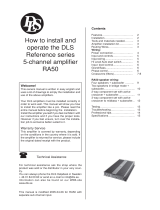 DLS RA50 Owner's manual