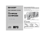 Sharp CP-MPS600 User manual