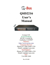 Q-See QSD2216 User manual