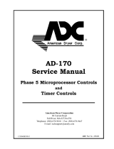 American Dryer Corp. AD-170 User manual