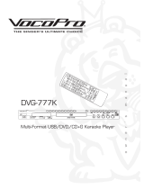 VocoPro DVG-777K User manual
