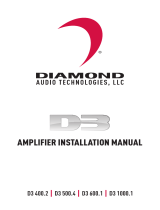 Diamond Audio Technology D3 1000.1 User manual