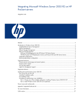 HP ProLiant ML110 - G2 Server Specification