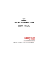 Cabletron Systems TPT User manual