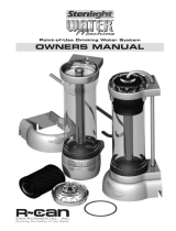 Sterilite Point-of-Use Drinking Water System User manual