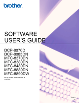 Brother DCP 8085DN User guide