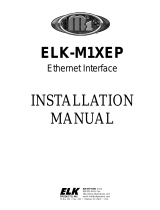 Elk Products ELK-M1XEP User manual