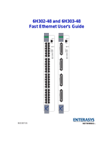 Enterasys Matrix 6H303-48 User manual
