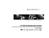 Rosen Entertainment Systems A7 User manual