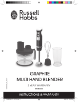 Russell Hobbs GRAPHITE RHSM3000 User manual