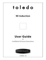 Rangemaster Toledo 90 Induction Cooker U109952 - 02 User manual