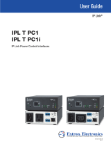 Extron electronics IP Link IPL T PC1 User manual