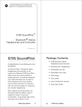 Motorola S705 - Soundpilot User manual