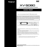 Roland XV-5080 Owner's manual