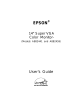 Epson A882459 User manual