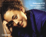 Gateway 610XL User manual