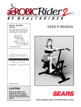 HealthRider AEROBIC RIDER 2 User manual