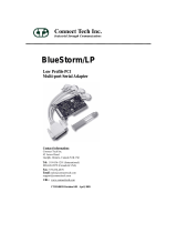 Connect Tech BlueStorm Multi-port Serial Adapter User manual