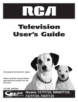 RCA F27TF720 User manual