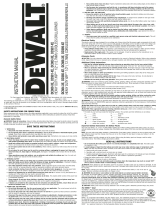DeWalt DC981K User manual