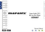 Marantz DVD960/001 Owner's manual