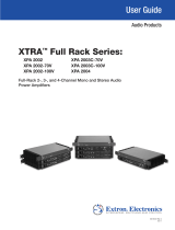 Extron electronics XPA 2002-100V User manual