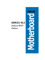 Asus A8N32-SLI WiFi Deluxe User manual