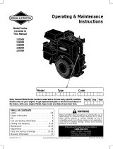 Briggs & Stratton 133252-1012-E1 User manual