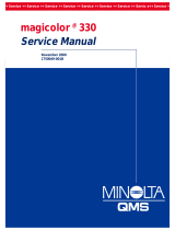 Minolta magicolor 330 User manual