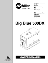 Miller BIG BLUE 500DX User manual