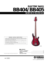 Yamaha BB404 User manual