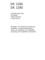 AEG DK 1160 User manual
