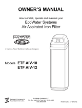 EcoWater ETF EIV-10 Owner's manual