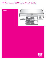 HP 8050 PhotoSmart Inkjet Owner's manual