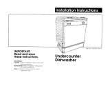 Benton Harbor Undercounter Dishwasher Installation Instructions Manual